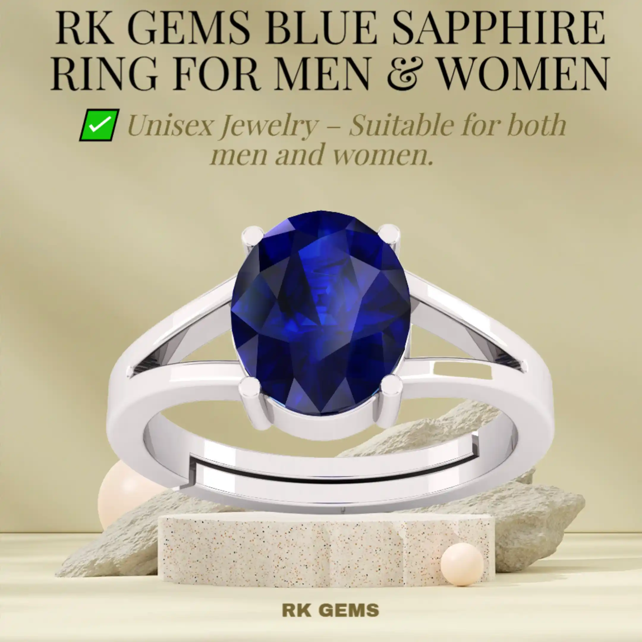 Premium Neelam Stone Ring | Blue Sapphire Ring for Shani Planet Benefits & Elegant Style For Men & Women.png